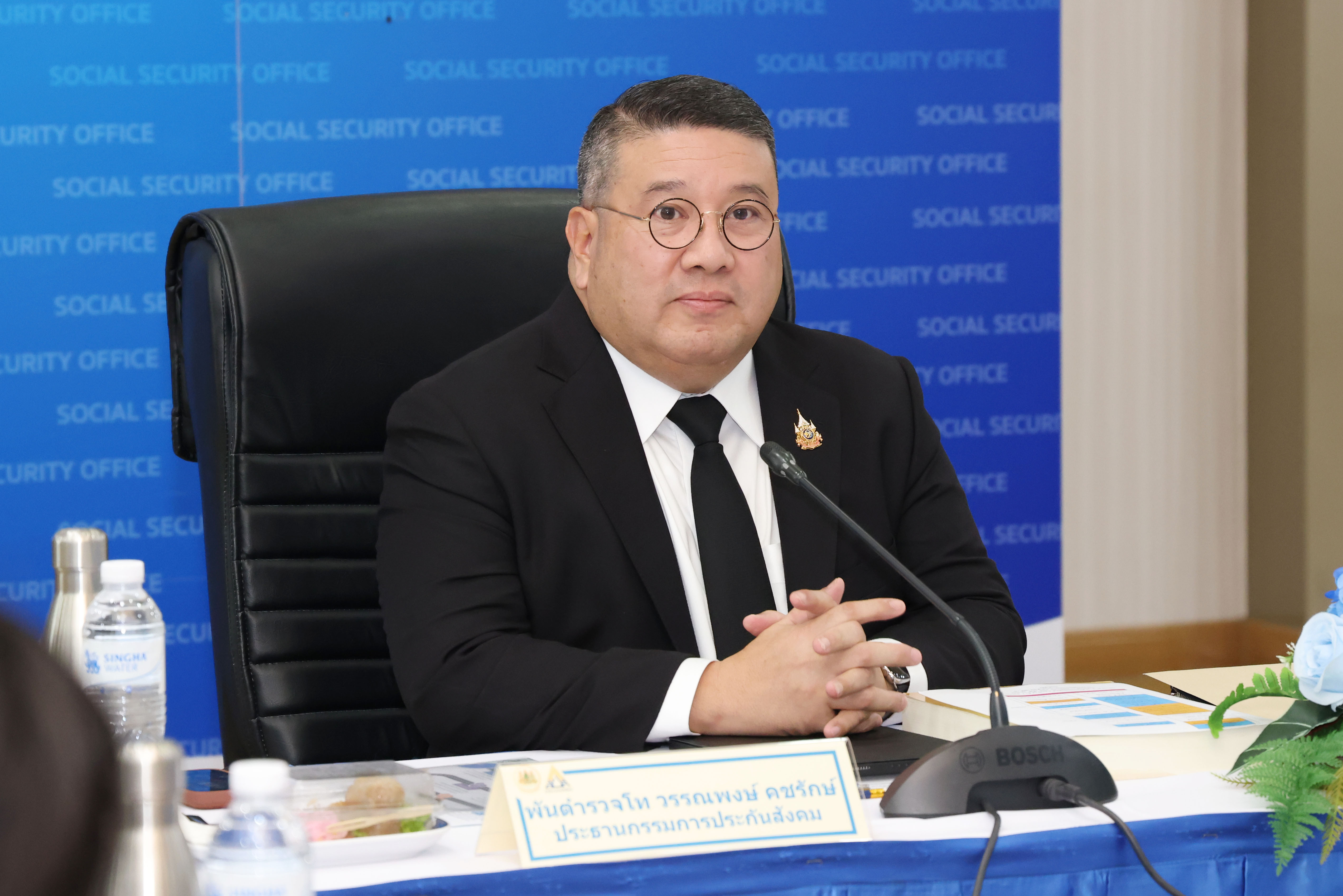 ปลัดกระทรวงแรงงาน เป็นประธานการประชุมคณะกรรมการประกันสังคม (ชุดที่ 14) ครั้งที่ 24