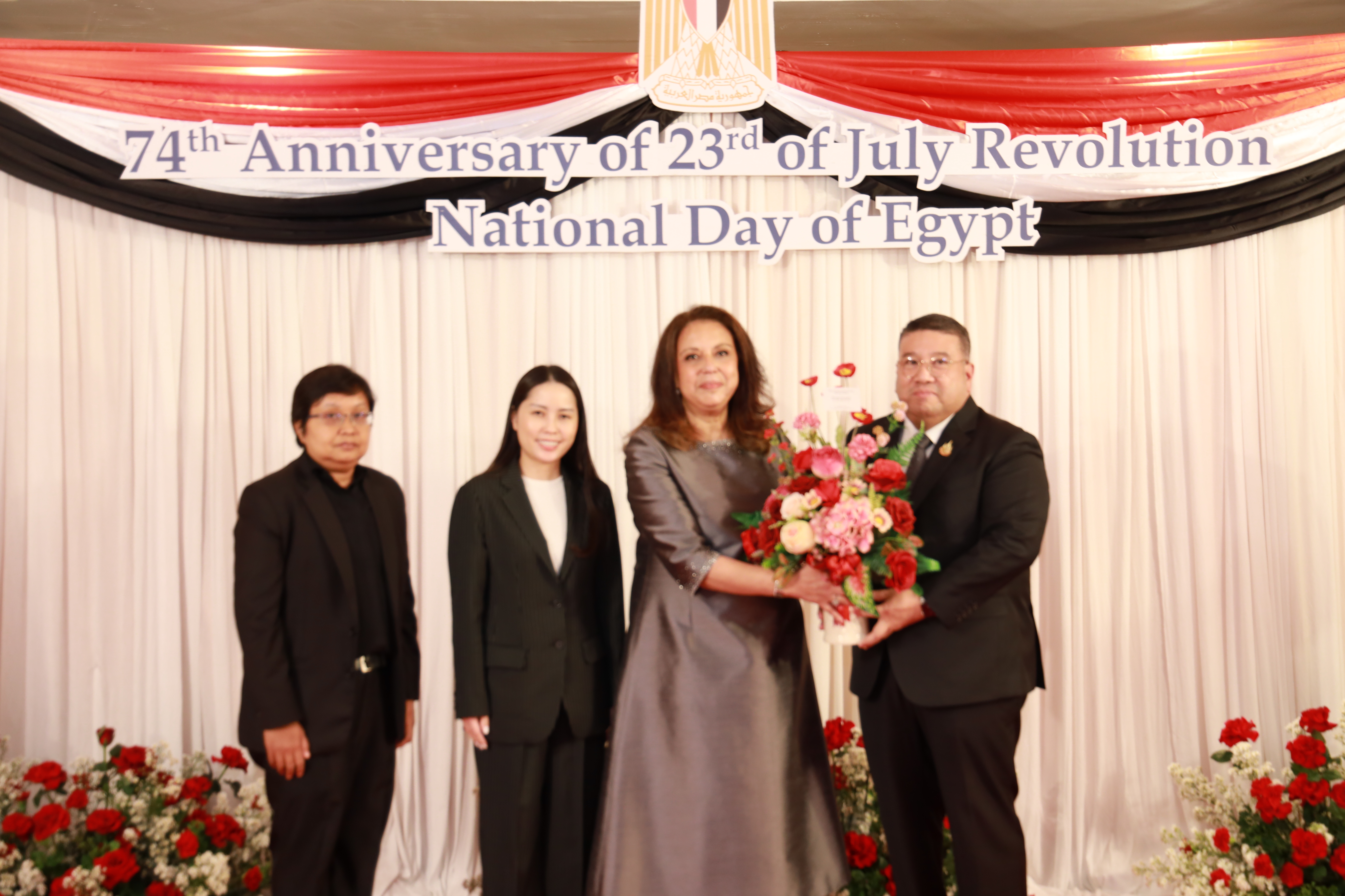 ปลัดกระทรวงแรงงาน ร่วมงาน “วันชาติสาธารณรัฐอาหรับอียิปต์”